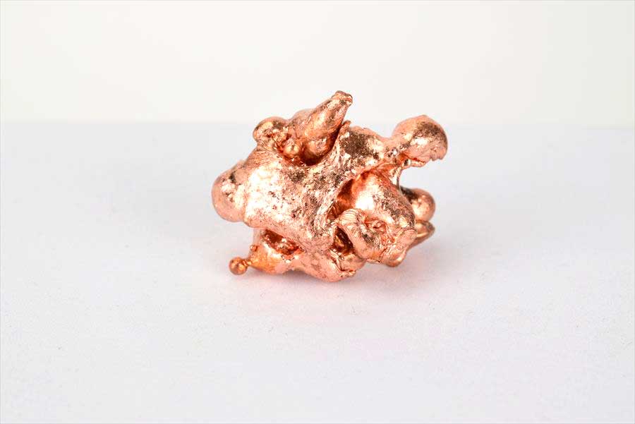 ミシガン州　自然銅　カッパー　コッパー　立体造形　スカルプチャー　Copper Sculpture Michigan　標本