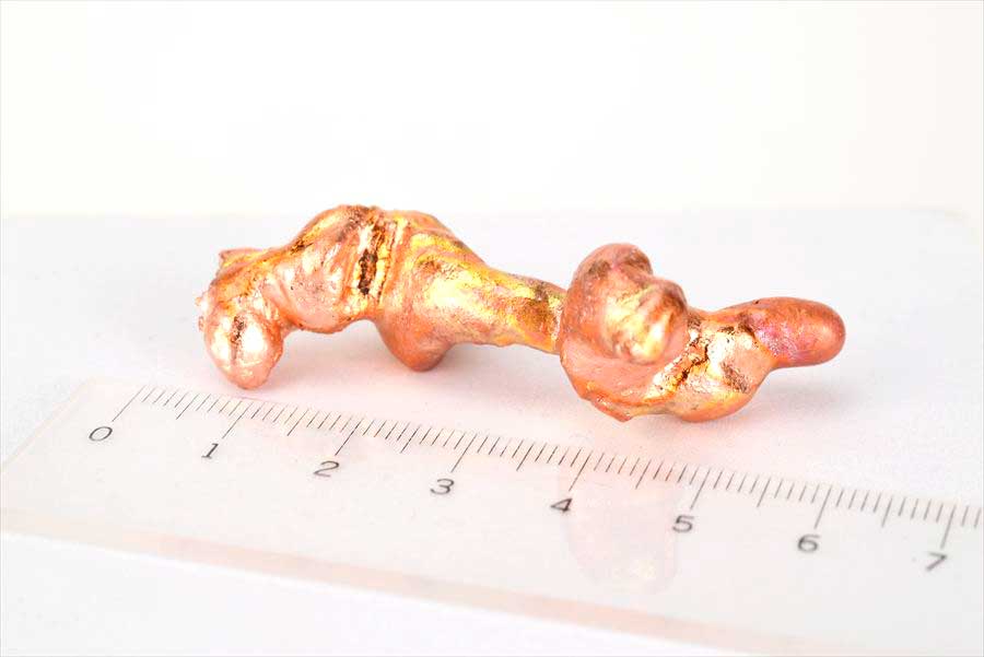 ミシガン州　自然銅　カッパー　コッパー　立体造形　スカルプチャー　Copper Sculpture Michigan　標本