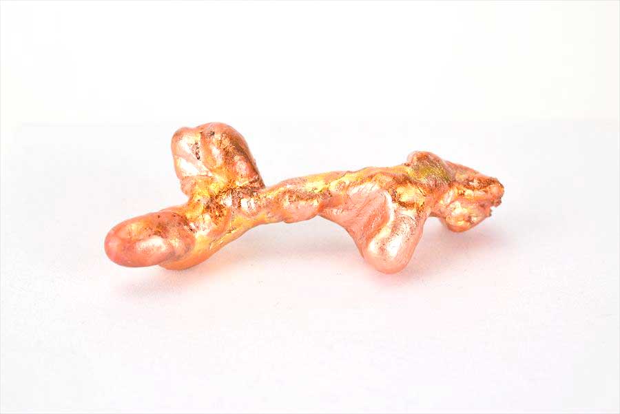 ミシガン州　自然銅　カッパー　コッパー　立体造形　スカルプチャー　Copper Sculpture Michigan　標本
