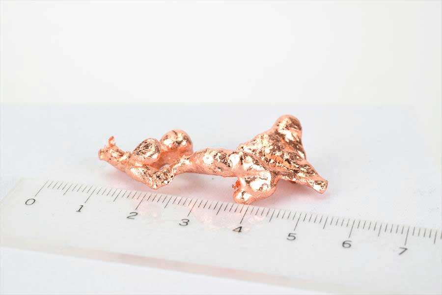 ミシガン州　自然銅　カッパー　コッパー　立体造形　スカルプチャー　Copper Sculpture Michigan　標本
