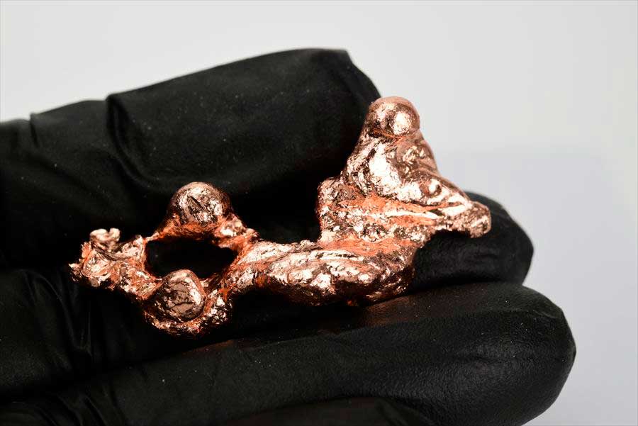 ミシガン州　自然銅　カッパー　コッパー　立体造形　スカルプチャー　Copper Sculpture Michigan　標本