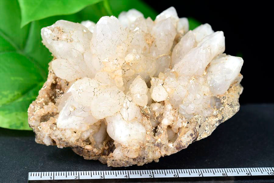 モロッコ産　水晶クラスター　フラワークォーツ　ジオードクラスター　原石　結晶　浄化　置物　天然石　パワーストーン
