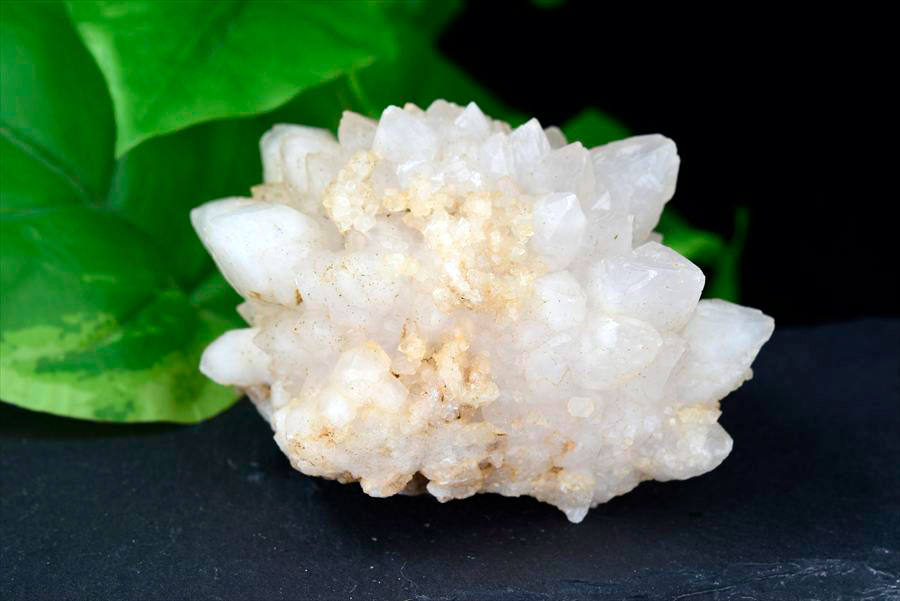 モロッコ産　水晶クラスター　フラワークォーツ　ジオードクラスター　原石　結晶　浄化　置物　天然石　パワーストーン