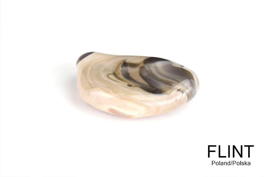 ポーランド産　フリント　堆積岩　flint　フリントストーン　タンブル　天然石　パワーストーン