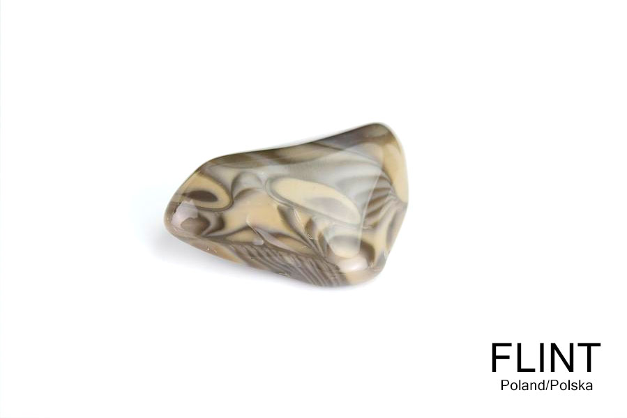ポーランド産　フリント　堆積岩　flint　フリントストーン　タンブル　天然石　パワーストーン