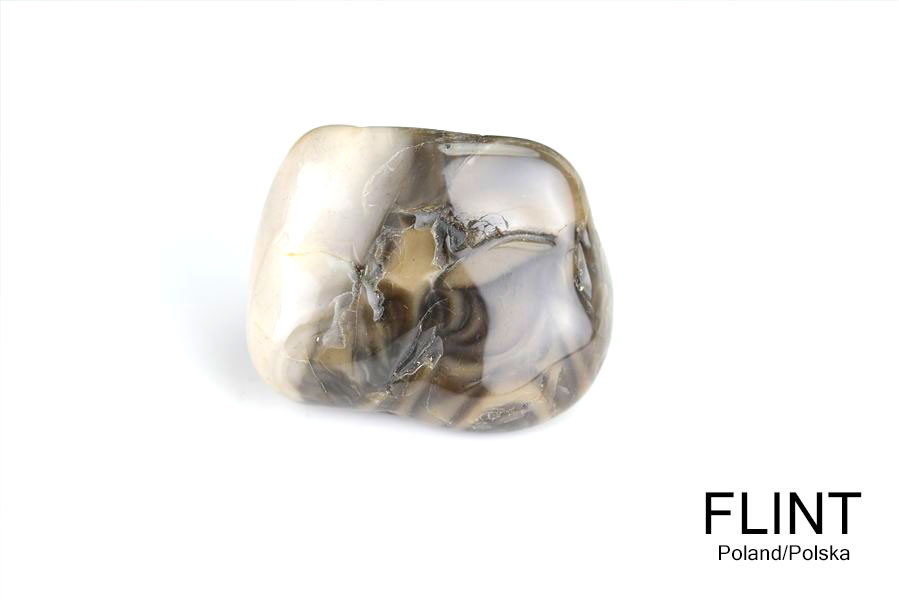 ポーランド産　フリント　堆積岩　flint　フリントストーン　タンブル　天然石　パワーストーン