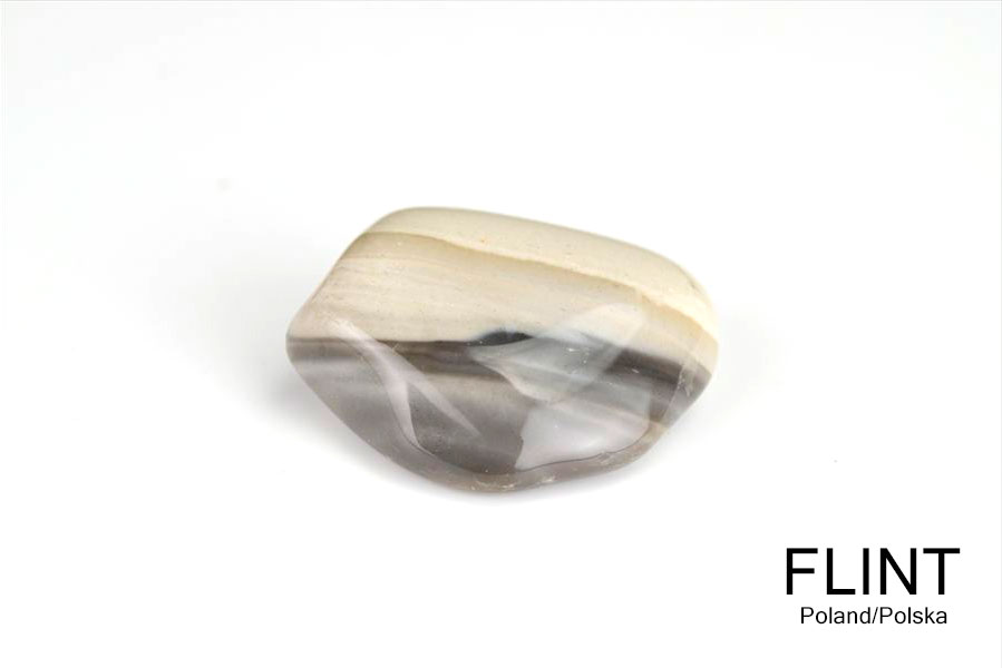 ポーランド産　フリント　堆積岩　flint　フリントストーン　タンブル　天然石　パワーストーン