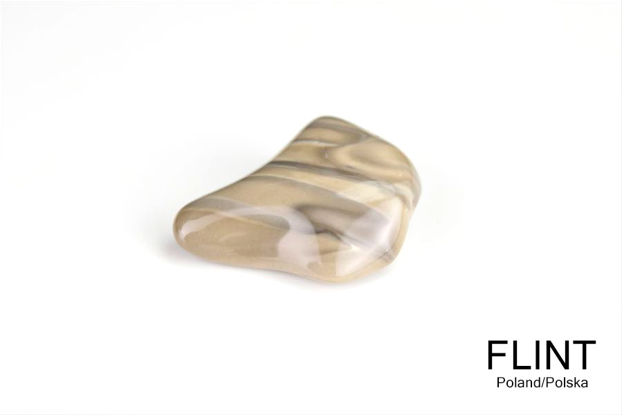 ポーランド産　フリント　堆積岩　flint　フリントストーン　タンブル　天然石　パワーストーン
