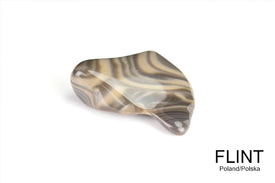 ポーランド産　フリント　堆積岩　flint　フリントストーン　タンブル　天然石　パワーストーン