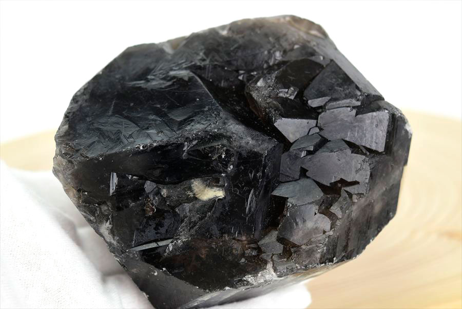 モリオン　黒水晶　クラスター　原石　結晶　浄化　置物　天然石　パワーストーン