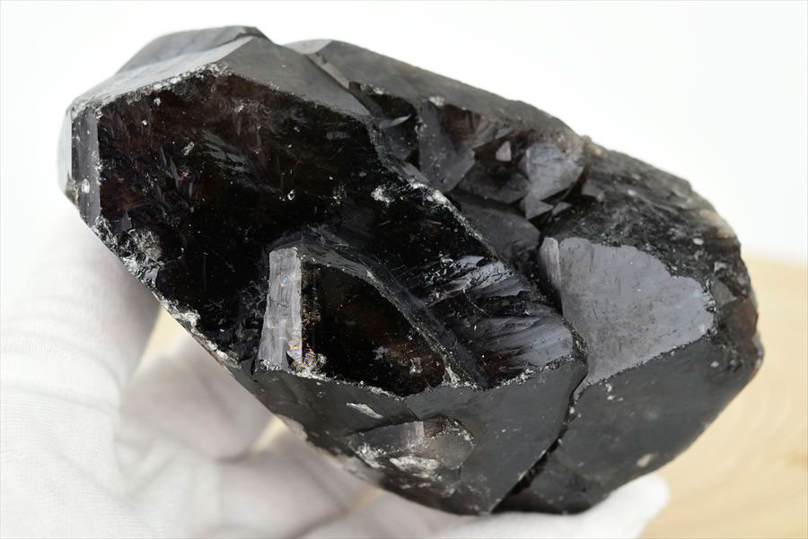 モリオン　黒水晶　クラスター　原石　結晶　浄化　置物　天然石　パワーストーン