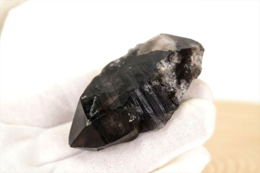 モリオン　黒水晶　クラスター　原石　結晶　浄化　置物　天然石　パワーストーン
