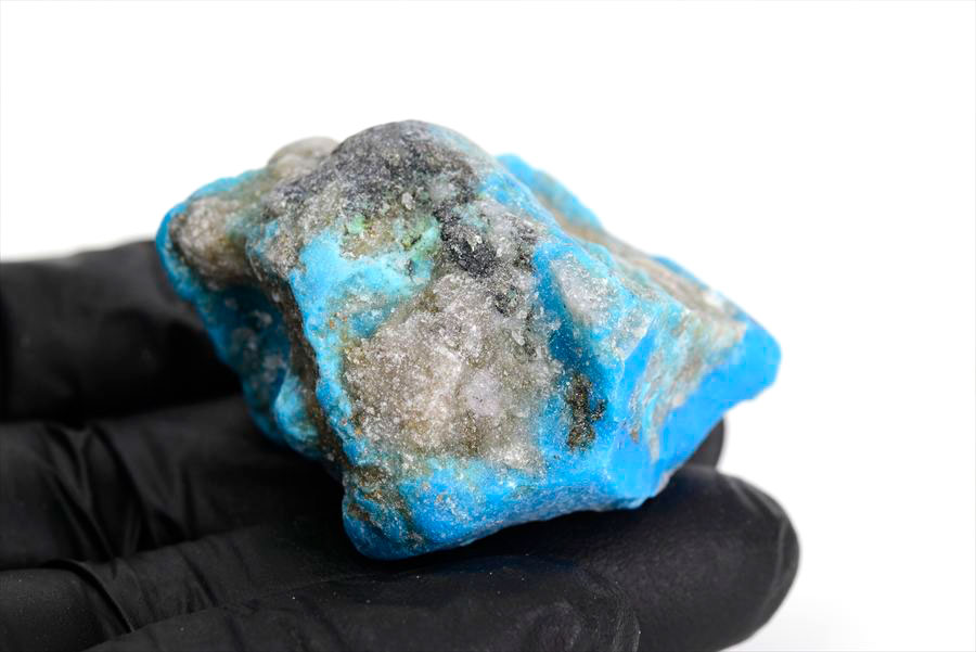 天然　ターコイズ　原石　トルコ石　キングマンターコイズ　天然石　パワーストーン
