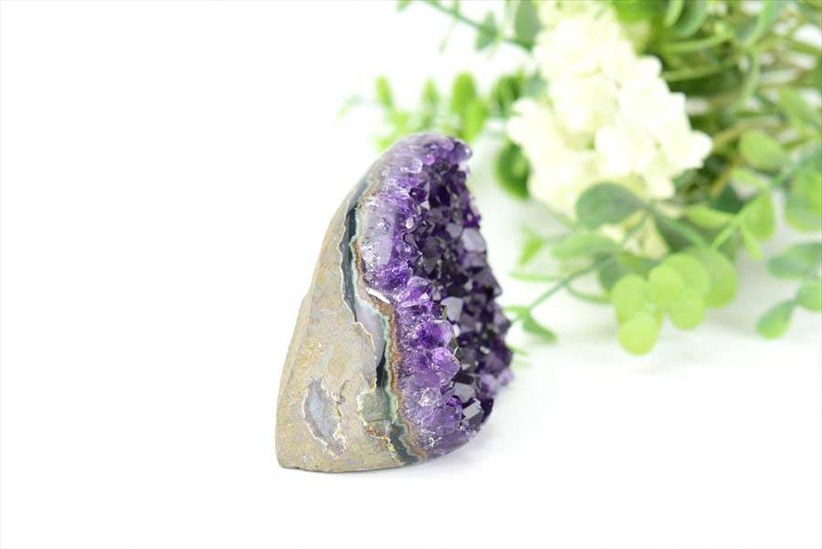 アメジスト　紫水晶　クラスター　原石　ウルグアイ産アメジスト　アルティガス　Artigas Uruguay　インテリア　浄化　置物　カットベース　天然石　パワーストーン