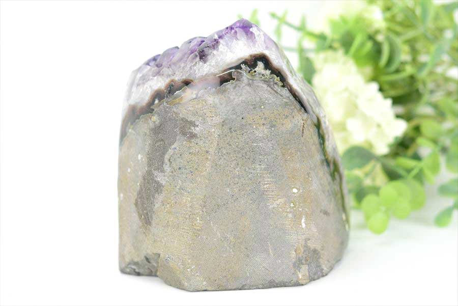 アメジスト　紫水晶　クラスター　原石　ウルグアイ産アメジスト　アルティガス　Artigas Uruguay　インテリア　浄化　置物　カットベース　天然石　パワーストーン