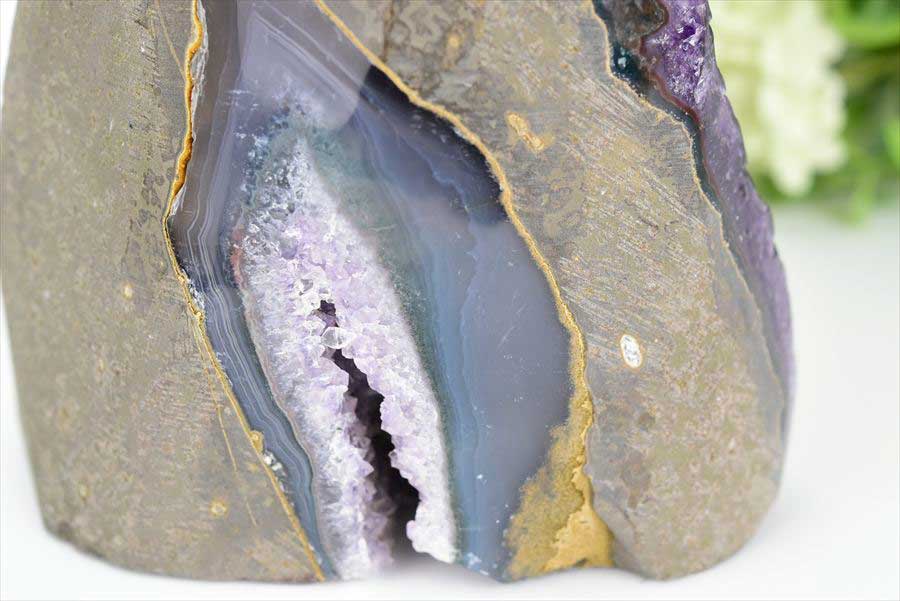 アメジスト　紫水晶　クラスター　原石　ウルグアイ産アメジスト　アルティガス　Artigas Uruguay　インテリア　浄化　置物　カットベース　天然石　パワーストーン