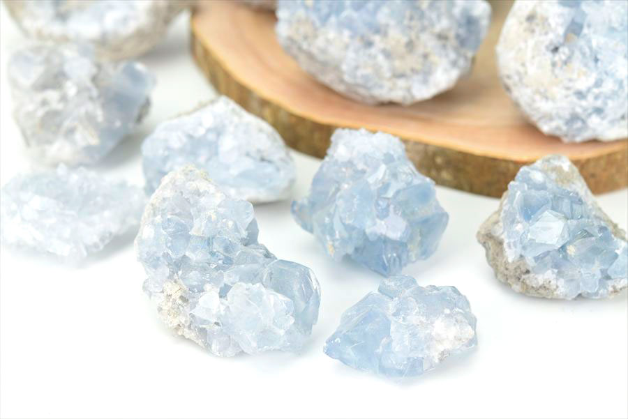マダガスカル産 セレスタイト celestite 天青石 クラスター 原石 浄化 置物 天然石 パワーストーン