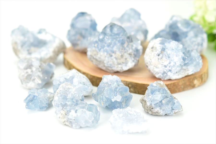 マダガスカル産 セレスタイト celestite 天青石 クラスター 原石 浄化 置物 天然石 パワーストーン