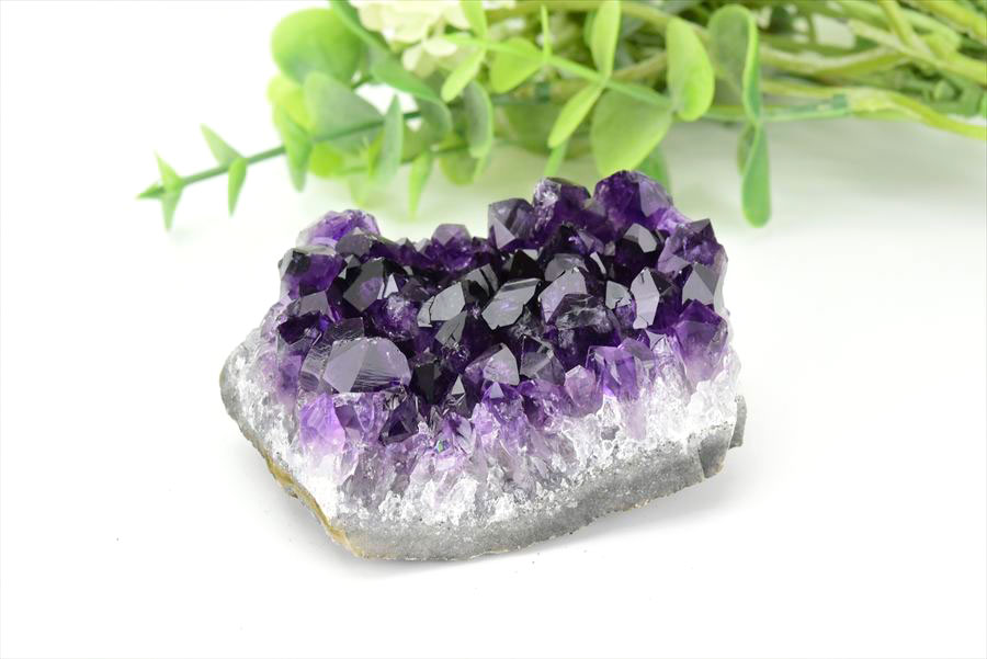 ウルグアイ　アルティガス　アメジスト　紫水晶　クラスター　原石　Amethyst　置物　天然石　パワーストーン