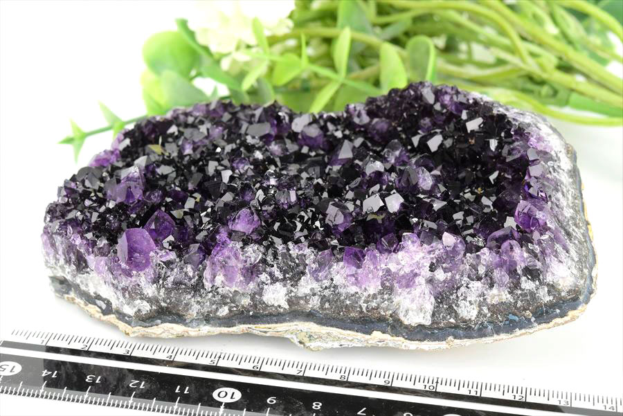 ウルグアイ　アルティガス　アメジスト　紫水晶　クラスター　原石　Amethyst　置物　天然石　パワーストーン