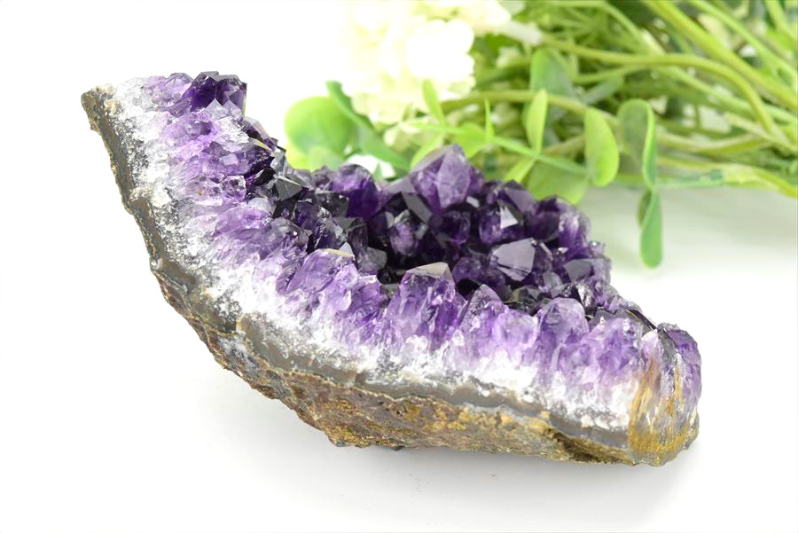 ウルグアイ　アルティガス　アメジスト　紫水晶　クラスター　原石　Amethyst　置物　天然石　パワーストーン