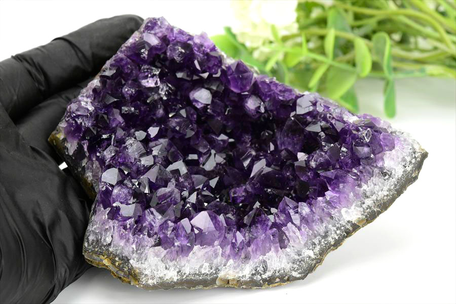 ウルグアイ　アルティガス　アメジスト　紫水晶　クラスター　原石　Amethyst　置物　天然石　パワーストーン
