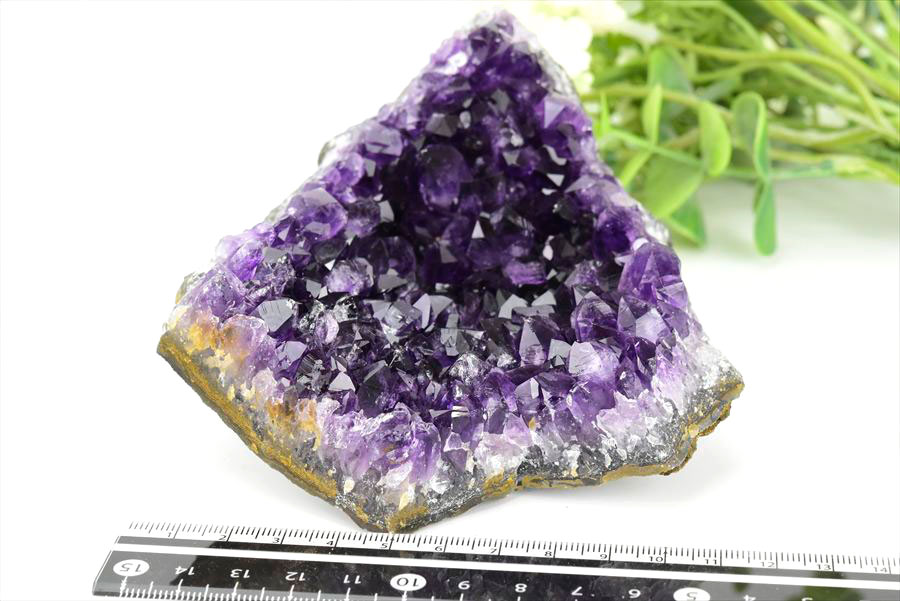 ウルグアイ　アルティガス　アメジスト　紫水晶　クラスター　原石　Amethyst　置物　天然石　パワーストーン