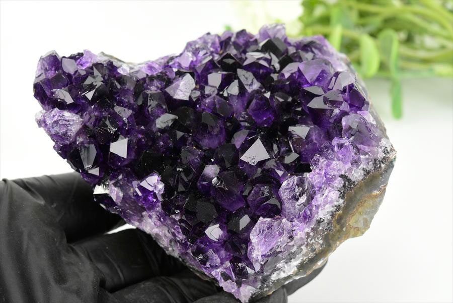 ウルグアイ　アルティガス　アメジスト　紫水晶　クラスター　原石　Amethyst　置物　天然石　パワーストーン