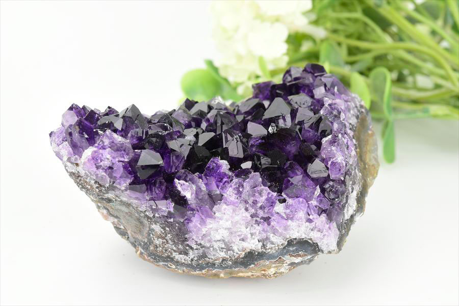 ウルグアイ　アルティガス　アメジスト　紫水晶　クラスター　原石　Amethyst　置物　天然石　パワーストーン