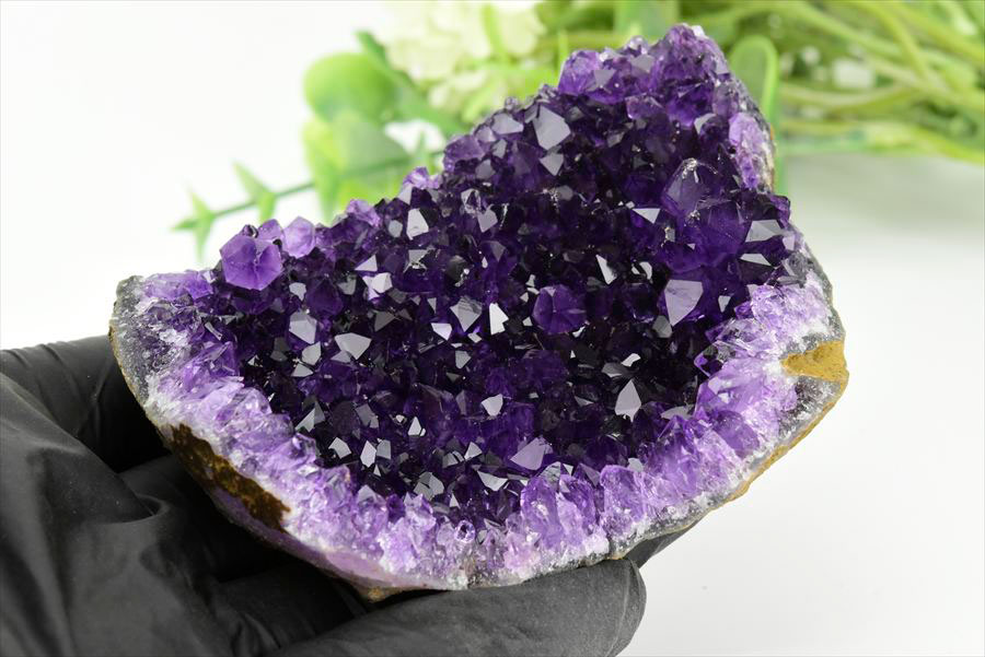 ウルグアイ　アルティガス　アメジスト　紫水晶　クラスター　原石　Amethyst　置物　天然石　パワーストーン