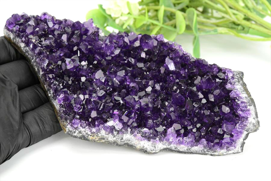 ウルグアイ　アルティガス　アメジスト　紫水晶　クラスター　原石　Amethyst　置物　天然石　パワーストーン