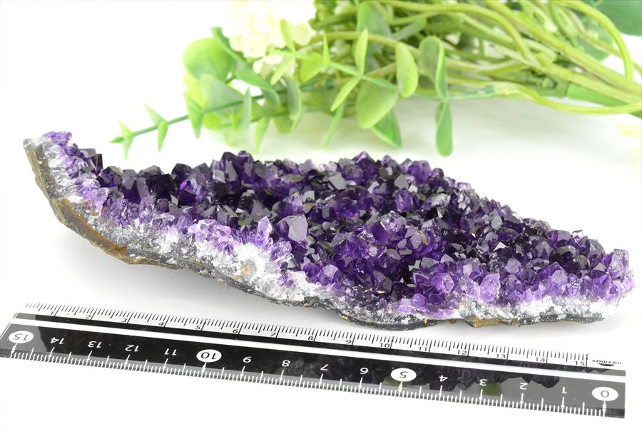 ウルグアイ　アルティガス　アメジスト　紫水晶　クラスター　原石　Amethyst　置物　天然石　パワーストーン
