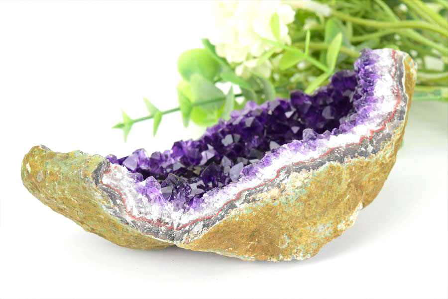 ウルグアイ　アルティガス　アメジスト　紫水晶　クラスター　原石　Amethyst　置物　天然石　パワーストーン