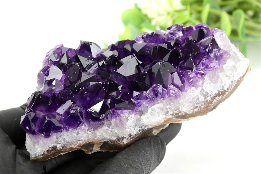 ウルグアイ　アルティガス　アメジスト　紫水晶　クラスター　原石　Amethyst　置物　天然石　パワーストーン