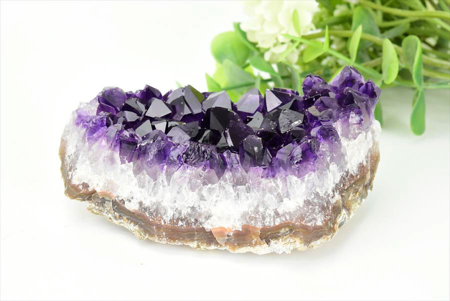 ウルグアイ　アルティガス　アメジスト　紫水晶　クラスター　原石　Amethyst　置物　天然石　パワーストーン