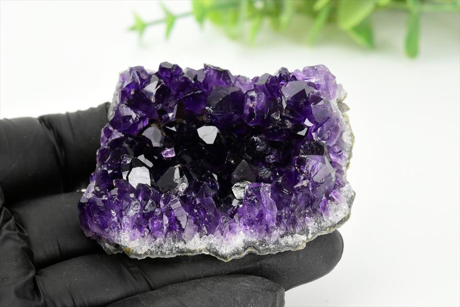 ウルグアイ　アルティガス　アメジスト　紫水晶　クラスター　原石　Amethyst　置物　天然石　パワーストーン