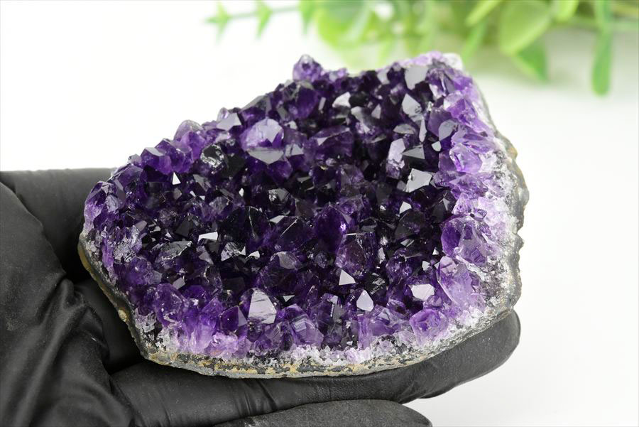 ウルグアイ　アルティガス　アメジスト　紫水晶　クラスター　原石　Amethyst　置物　天然石　パワーストーン
