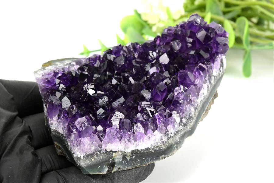 ウルグアイ　アルティガス　アメジスト　紫水晶　クラスター　原石　Amethyst　置物　天然石　パワーストーン