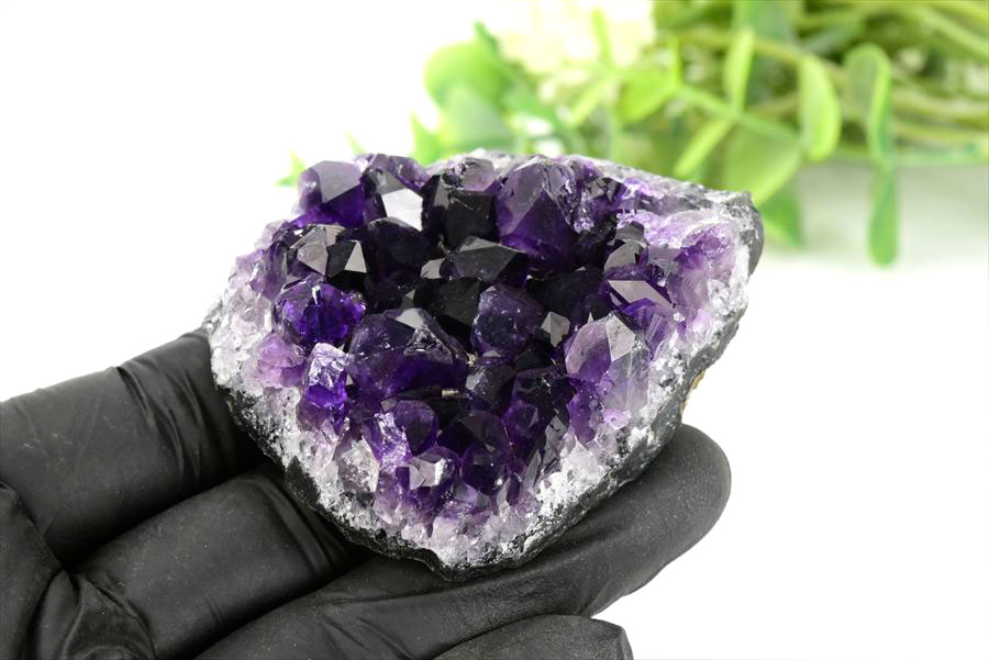ウルグアイ　アルティガス　アメジスト　紫水晶　クラスター　原石　Amethyst　置物　天然石　パワーストーン