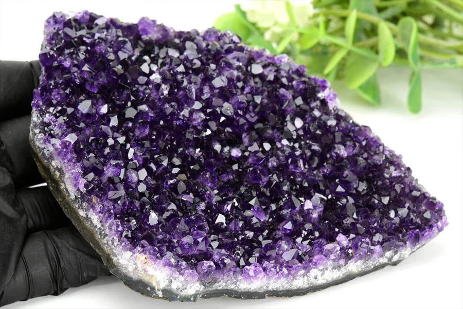 ウルグアイ　アルティガス　アメジスト　紫水晶　クラスター　原石　Amethyst　置物　天然石　パワーストーン