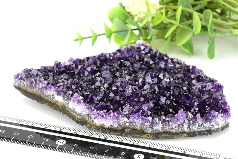 ウルグアイ　アルティガス　アメジスト　紫水晶　クラスター　原石　Amethyst　置物　天然石　パワーストーン