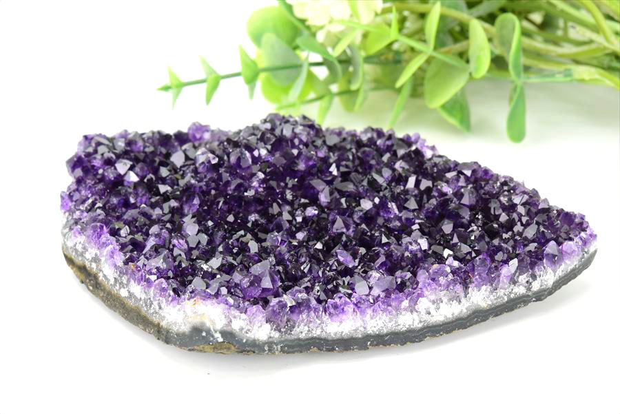 ウルグアイ　アルティガス　アメジスト　紫水晶　クラスター　原石　Amethyst　置物　天然石　パワーストーン
