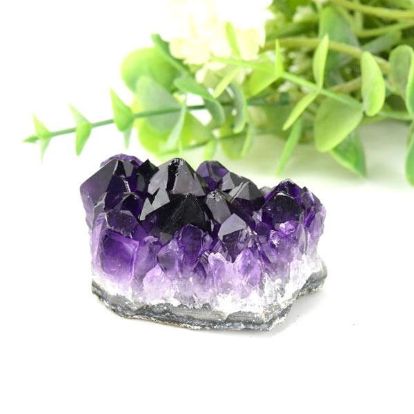 ウルグアイ　アルティガス　アメジスト　紫水晶　クラスター　原石　Amethyst　置物　天然石　パワーストーン