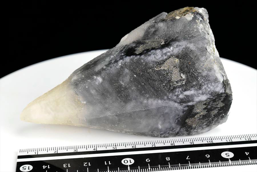 カルサイト 蛍光 ブラックアメジスト calcite covered amethyst アメジストコーティング 方解石 紫水晶 蛍光鉱物 ウルグアイ産