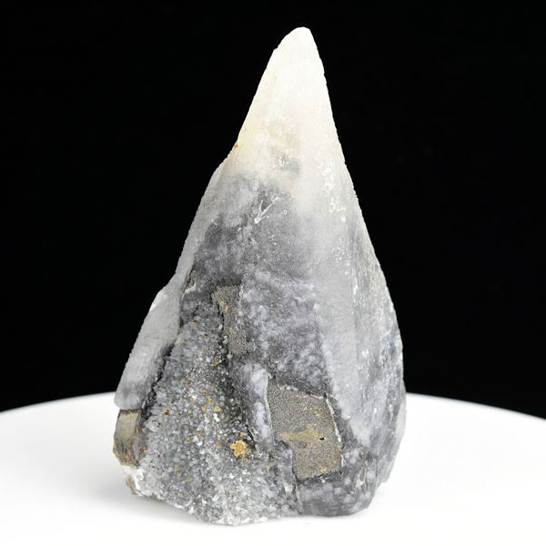 カルサイト 蛍光 ブラックアメジスト calcite covered amethyst アメジストコーティング 方解石 紫水晶 蛍光鉱物 ウルグアイ産