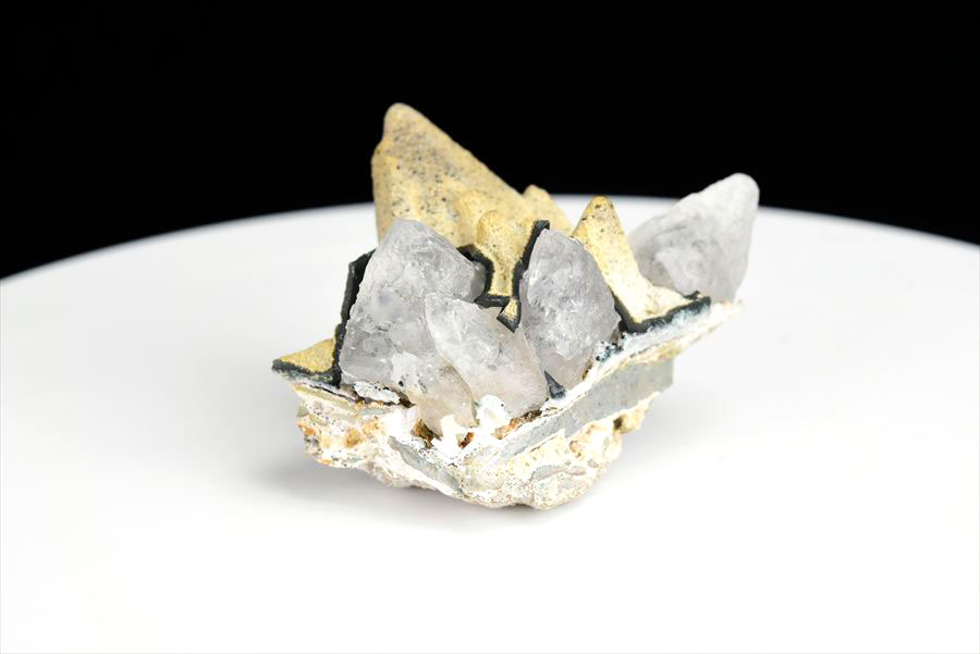 カルサイト 蛍光 Calcite 方解石 紫水晶 蛍光鉱物 ウルグアイ産