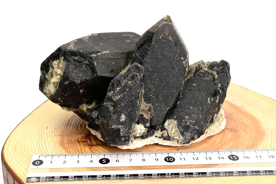 モリオン　黒水晶　クラスター　原石　結晶　浄化　置物　天然石　パワーストーン