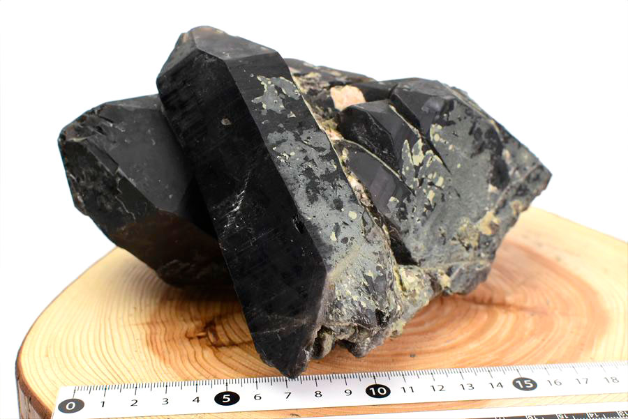 モリオン　黒水晶　クラスター　原石　結晶　浄化　置物　天然石　パワーストーン