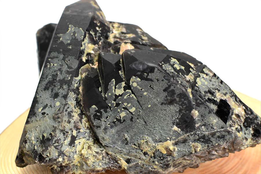 モリオン　黒水晶　クラスター　原石　結晶　浄化　置物　天然石　パワーストーン