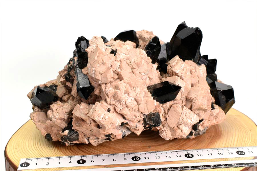 モリオン　黒水晶　クラスター　原石　結晶　浄化　置物　天然石　パワーストーン